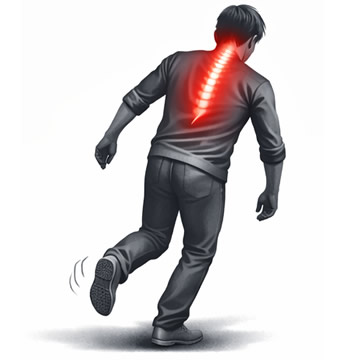 Inestabilidad al caminar / torpeza en la marcha