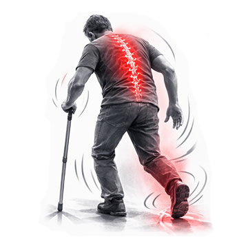 Dificultad progresiva para caminar