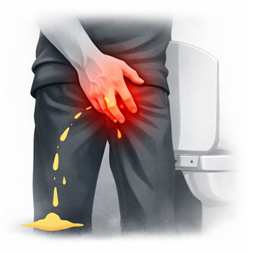 Pérdida de control de la orina